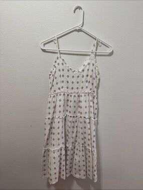 White  Spaghetti Strap Sundress size small